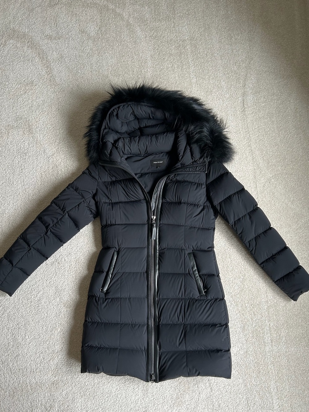 Closet Sale - MACKAGE CALLA Fox Trim Winter Jacket (Small) - Retails for $1200+ - Picture 6 of 7